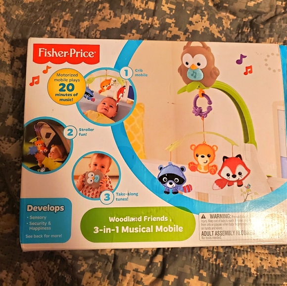 fisher price woodland friends mobile